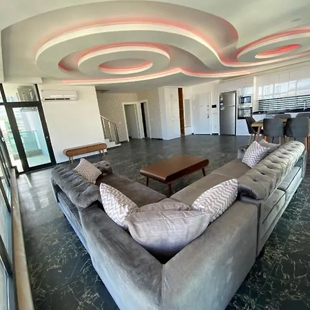 Panorama Penthouse Loft Duplex 250 M2 Alanya Antalya Apartament